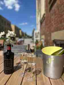 The Old Liquor Store York, Champagne Terrace